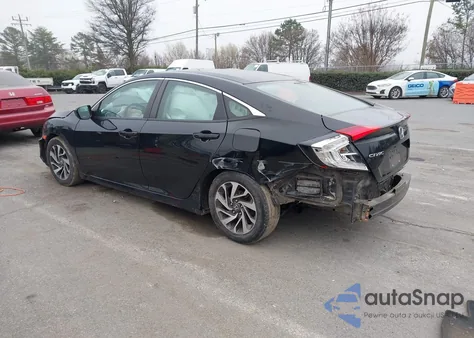 2016 Honda Civic Ex from USA, damaged, VIN 19XFC2F70GE206826